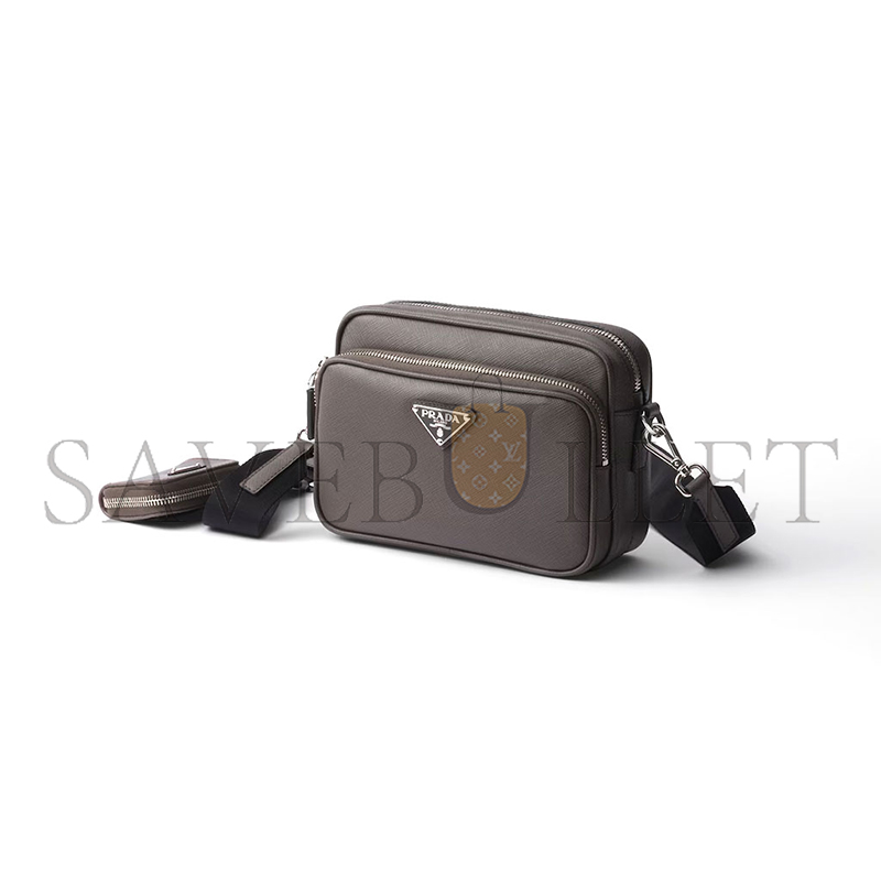 PRADA SAFFIANO LEATHER SHOULDER BAG 2VH170 (20*13.5*7cm)